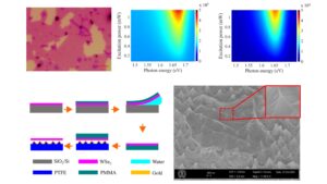 Low-Cost Plasmonic Platform for Photon-Emission Engineering of Two-Dimensional Semiconductors