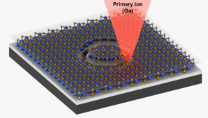 Protected Ion Beam Fabrication of Two-Dimensional Transition Metal Dichalcogenides based Photonic Devices